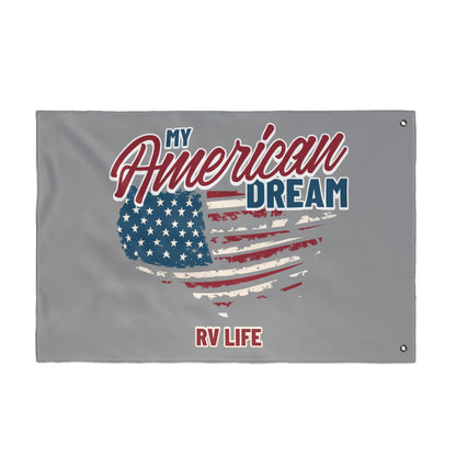 American Dream RV Life Double Sided Flag