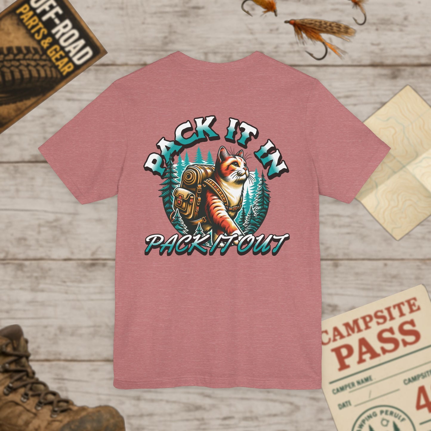 Pack It In' Graphic Unisex Tee Bella Canvas 3001