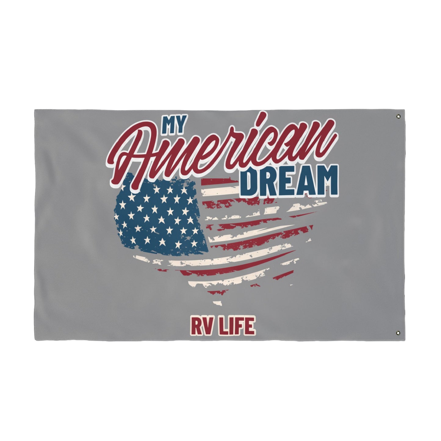 American Dream RV Life Double Sided Flag