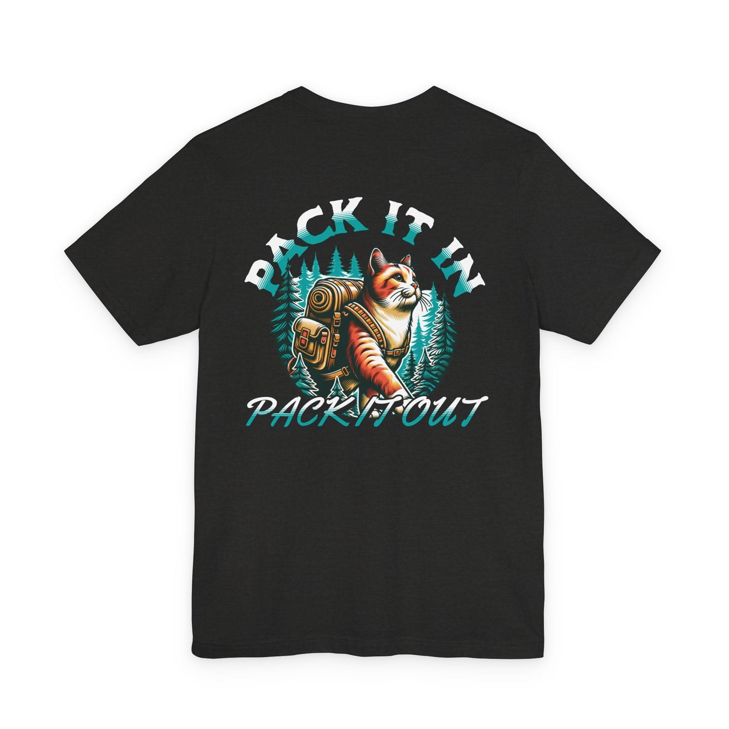 Cat Pack It In' Graphic T-Shirt