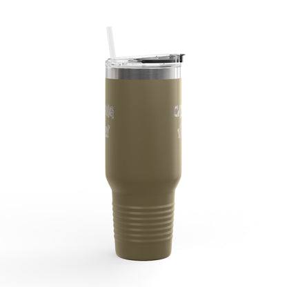 Camping Wifey Insulated Travel Mug 40oz