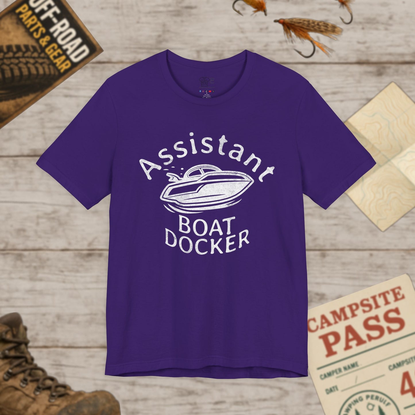 Assistant Boat Docker T‑Shirt Boating Crew Tee