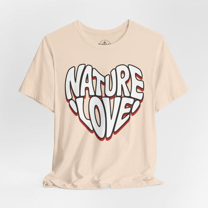 Nature Love Unisex Tee Heart T-Shirt