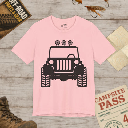 Front Graphic T‑Shirt Off‑Road Truck Tee Bella Canvas 3001