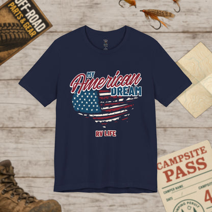 American Dream RV Life Tee Bella Canvas 3001