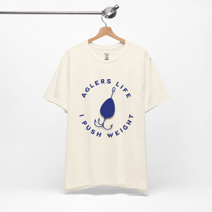 Unisex Tee - 'Agler's Life I Push Weight' Bella+Canvas 3001