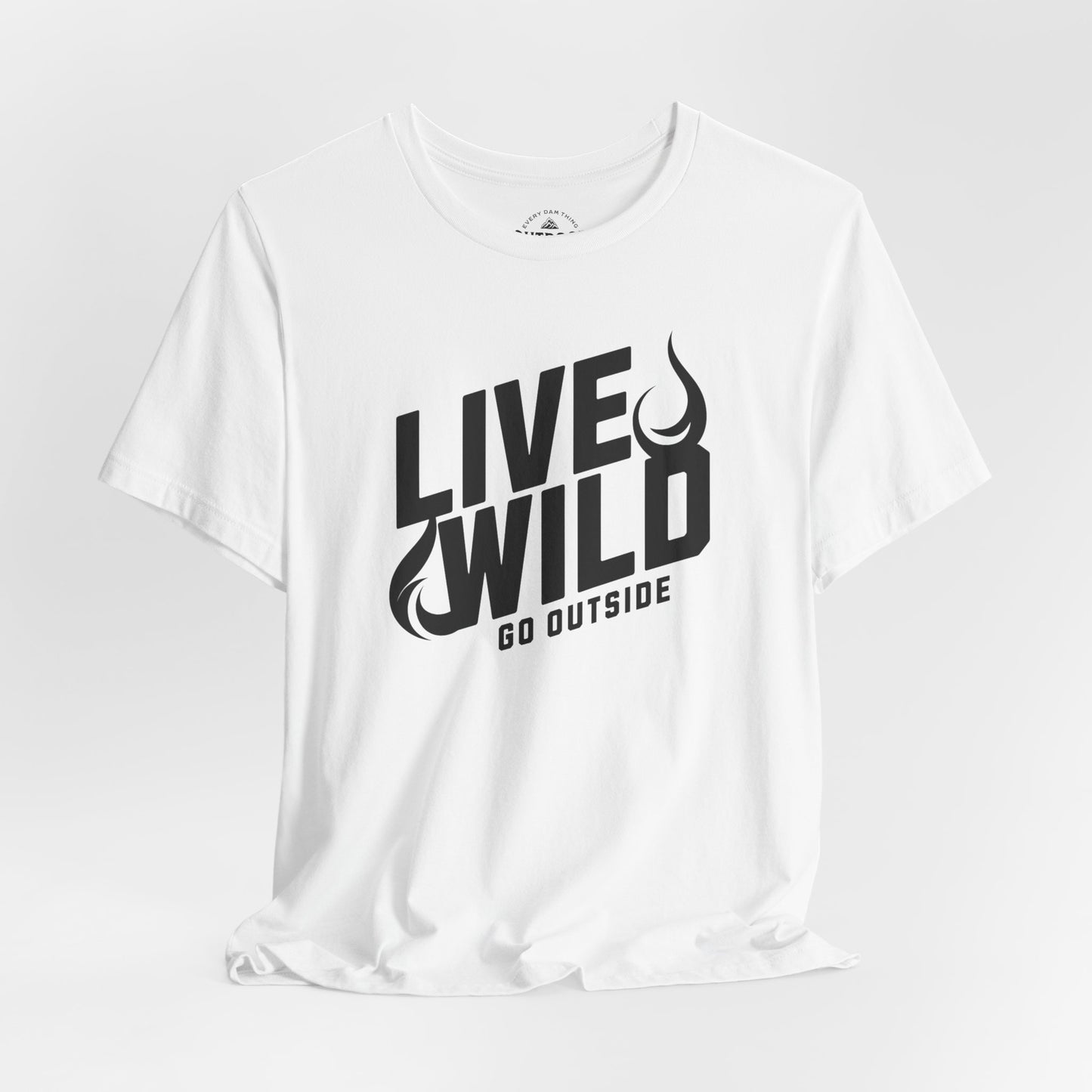 Live Wild Go Outside Graphic T-Shirt