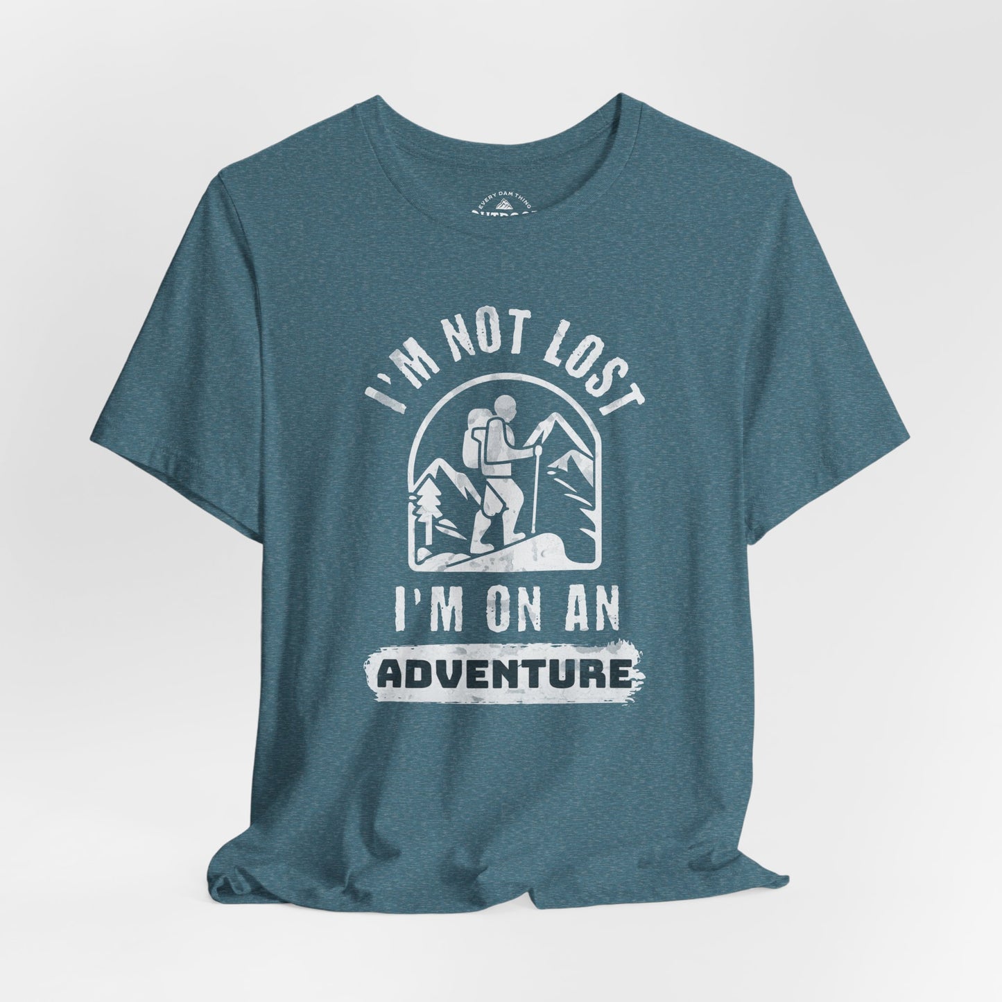 Adventure Awaits Graphic Design T-Shirt