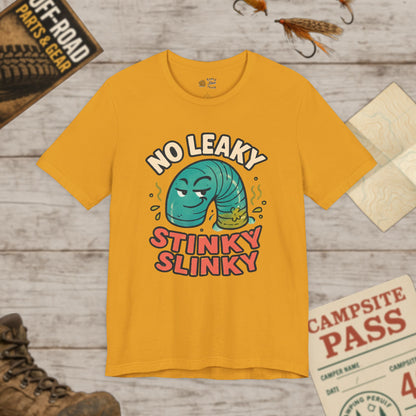 Stinky Slinky T-Shirt  Funny Retro Slinky Graphic Tee