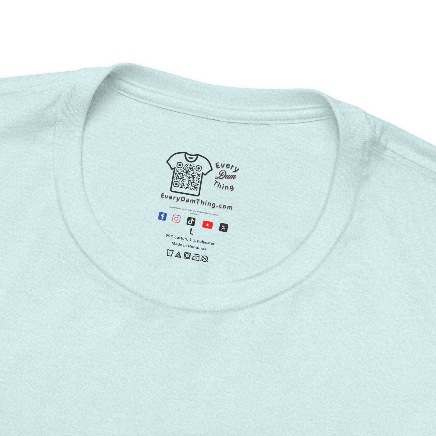 Hiking Tee  "Live Wild Go Hiking" Bear Graphic Outdoor Shirt