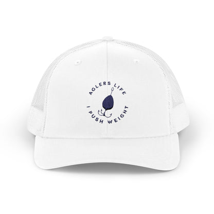 Snapback Trucker Cap - Anglers Life I Push Weight Fishing