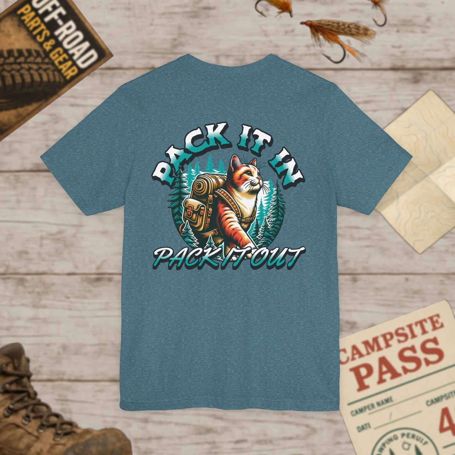 Pack It In' Graphic Unisex Tee Bella Canvas 3001