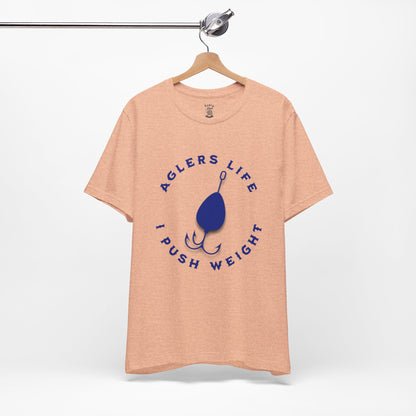 Unisex Tee - 'Agler's Life I Push Weight' Bella+Canvas 3001