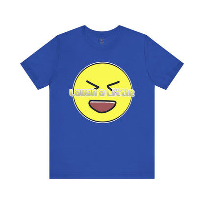 Laugh a Little Emoji Tee By Chace Bella Canvas