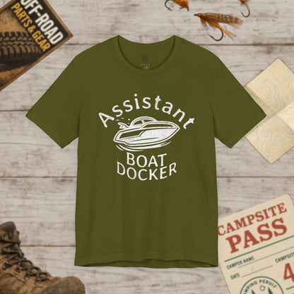 Assistant Boat Docker T‑Shirt Boating Crew Tee
