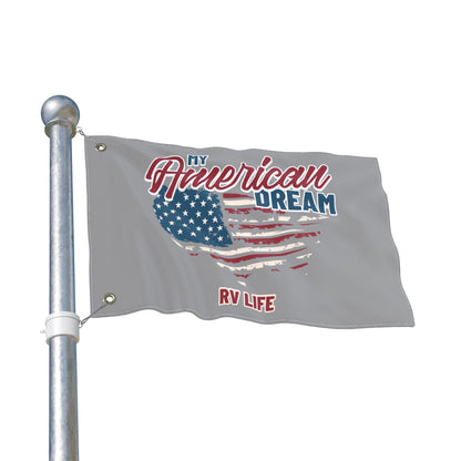American Dream RV Life Double Sided Flag
