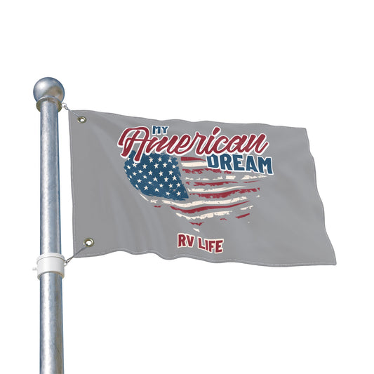 American Dream RV Life Double Sided Flag