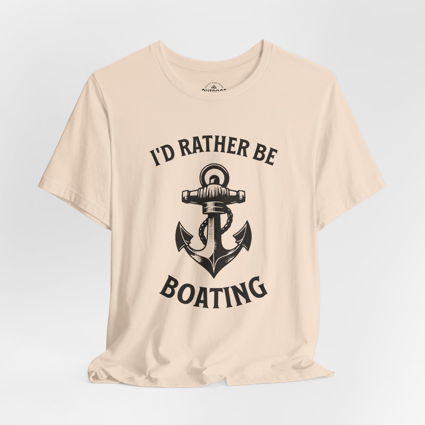 I'd Rather Be Boating Graphic T-Shirt