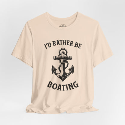 I'd Rather Be Boating Graphic T-Shirt