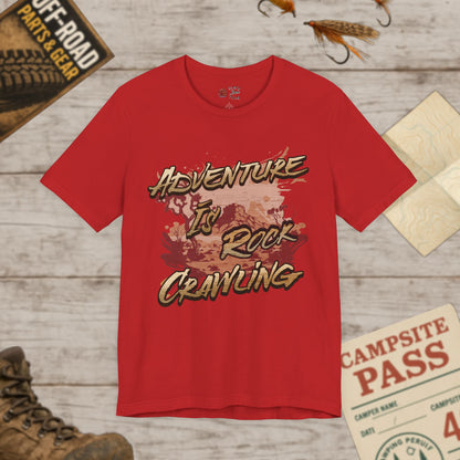 Adventure Rock Crawling Tee Bella Canvas 3001