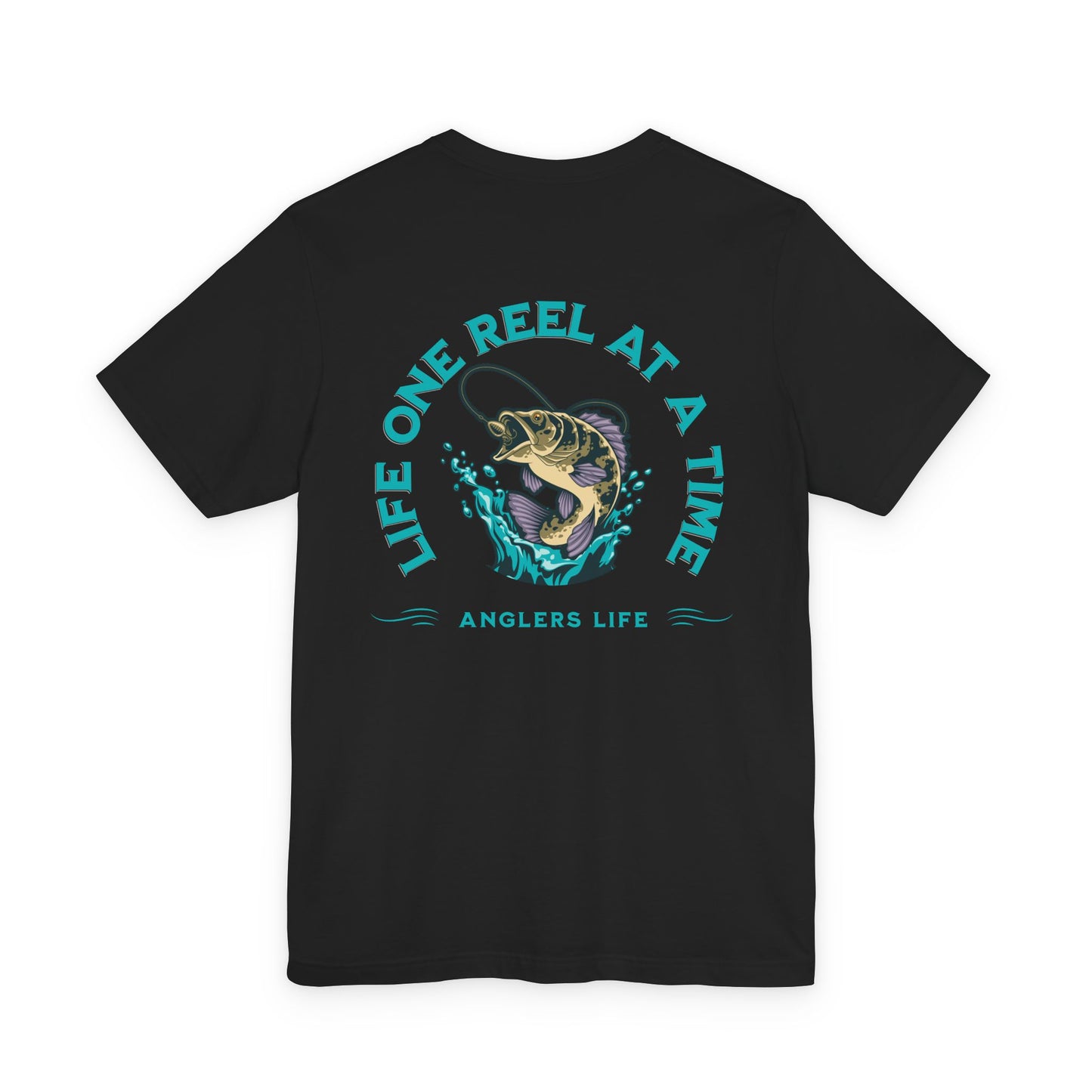 One Reel at a Time Front /Back Print T-Shirt