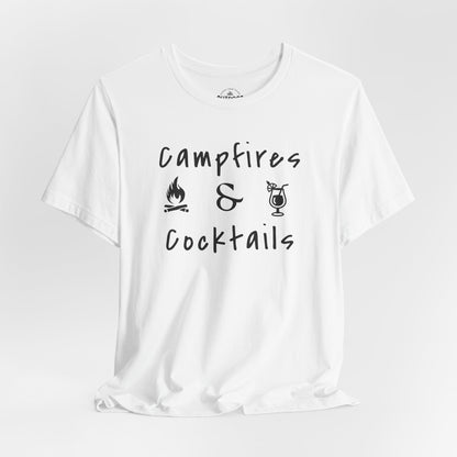 Campfires & Cocktails Graphic T-Shirt