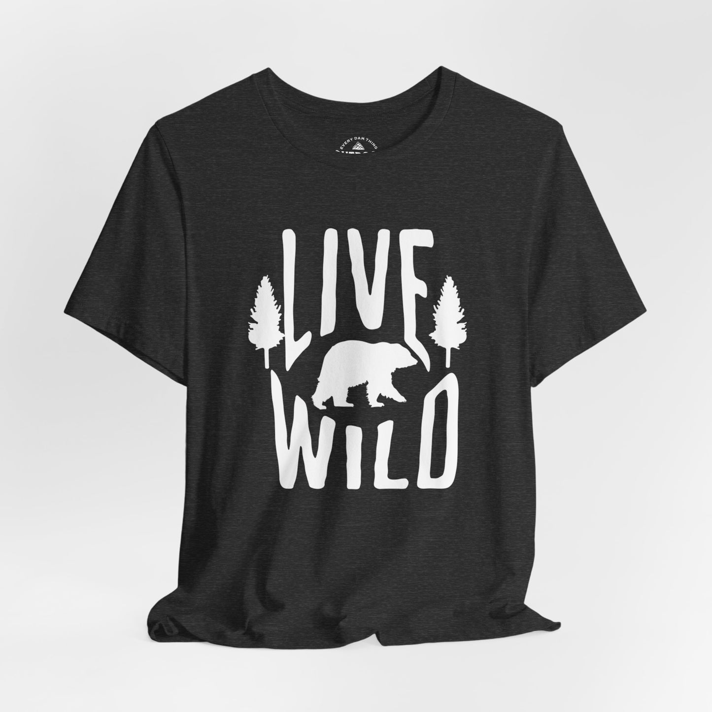 Live Wild Graphic T-Shirt