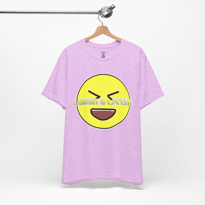 Laugh a Little Emoji Tee By Chace Bella Canvas