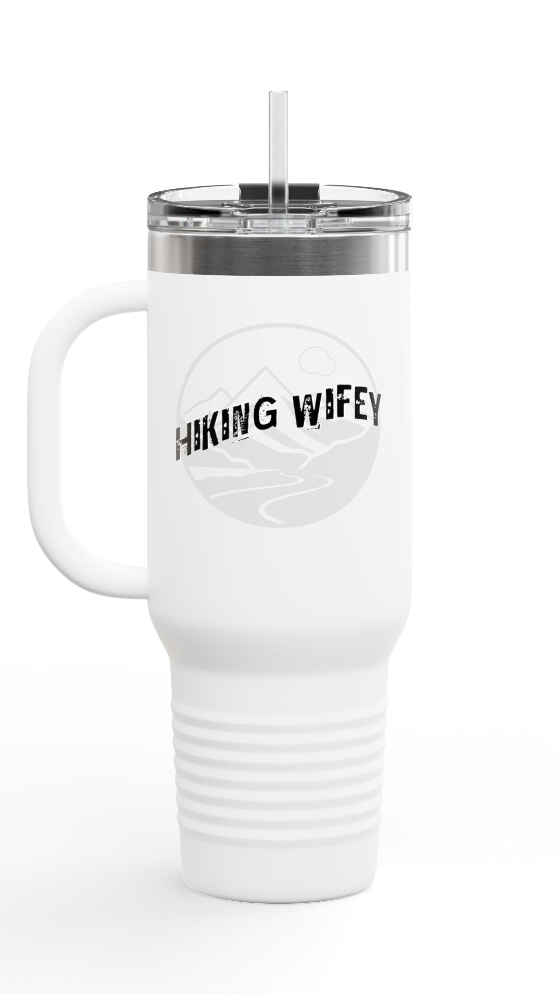 Hiking Wifey Insulated Travel Mug Tumbler 40oz
