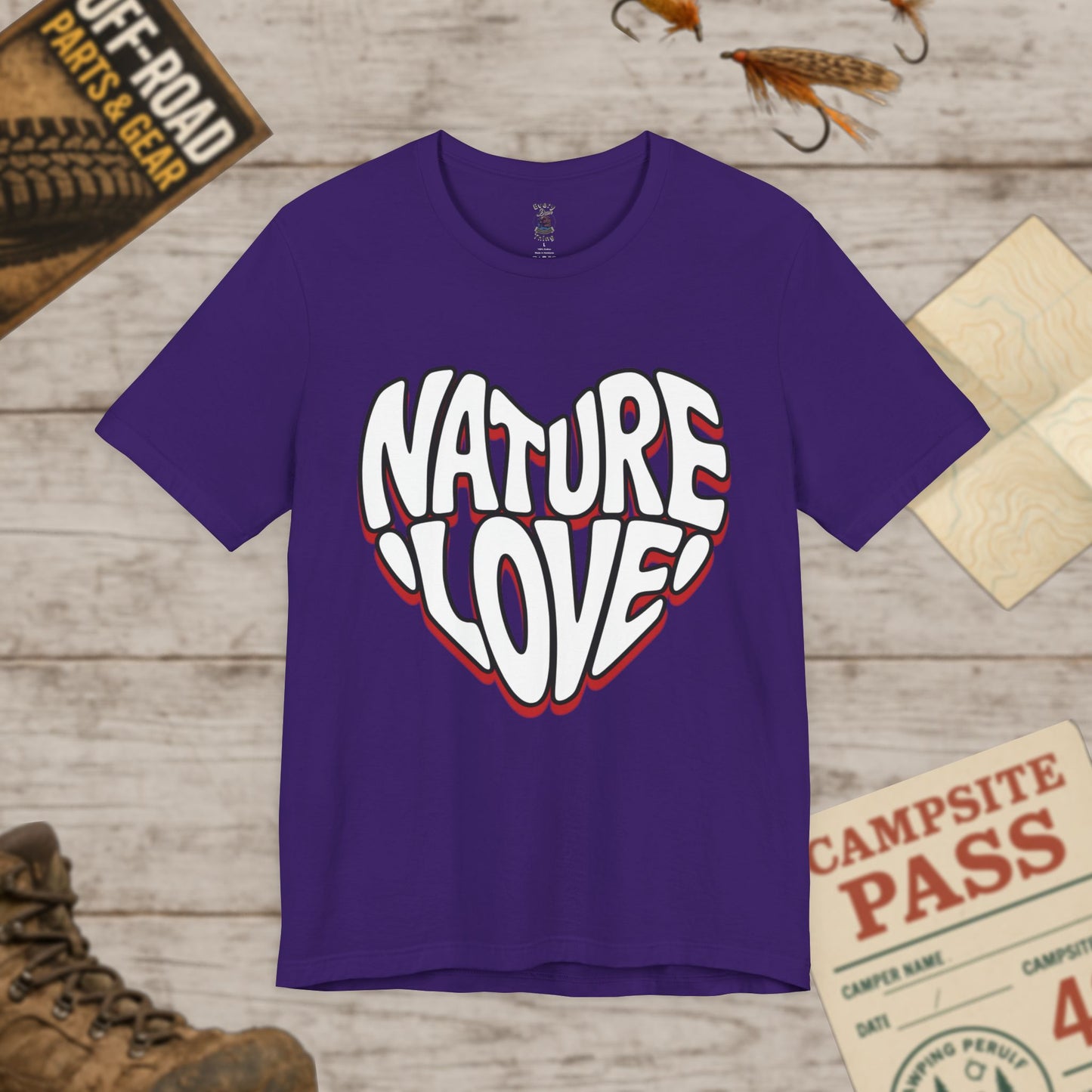 Nature Love Unisex Tee Bella Canvas 3001