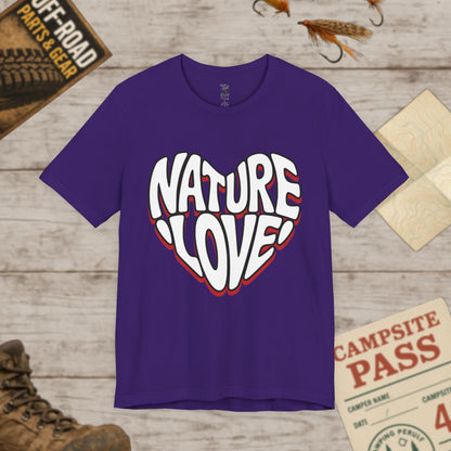 Nature Love Unisex Tee Bella Canvas 3001