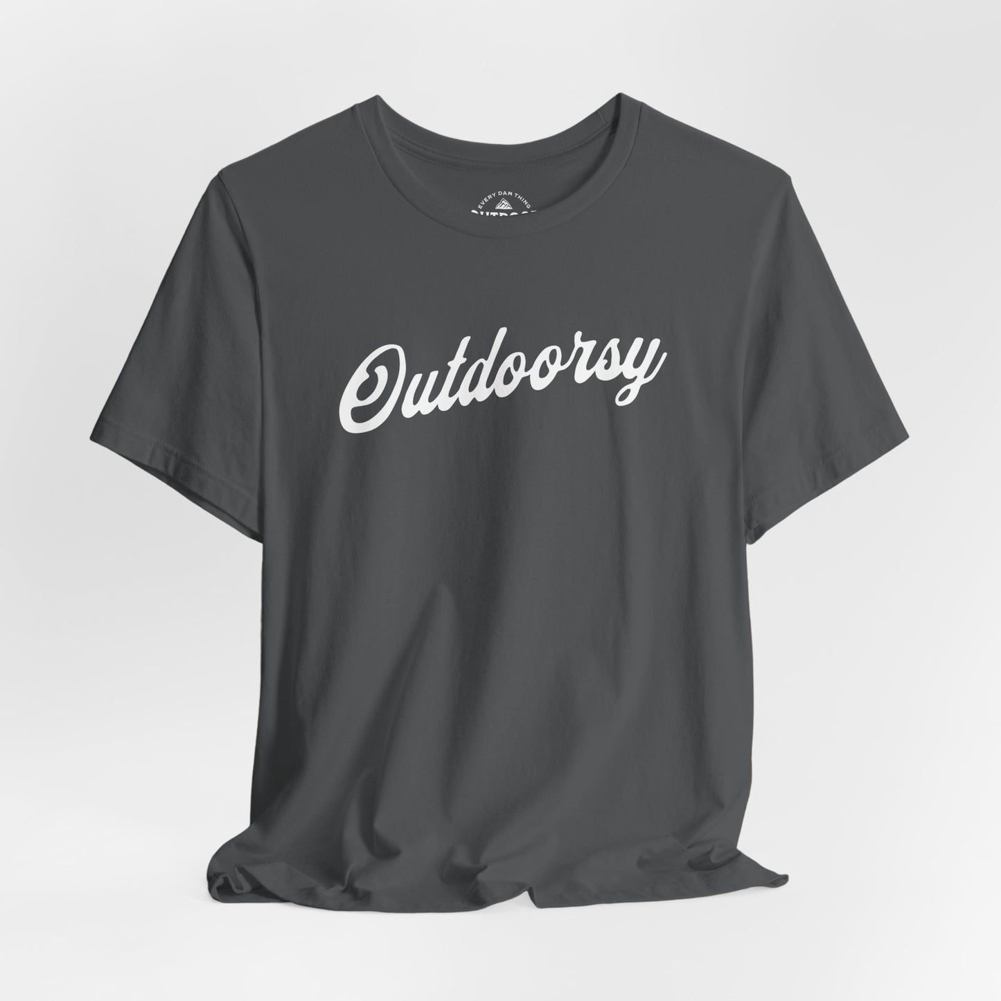 Outdoorsy Script T‑Shirt