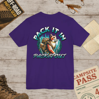 Pack It In' Graphic Unisex Tee Bella Canvas 3001