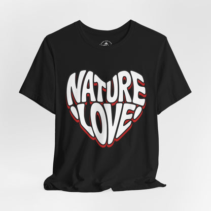 Nature Love Unisex Tee Heart T-Shirt