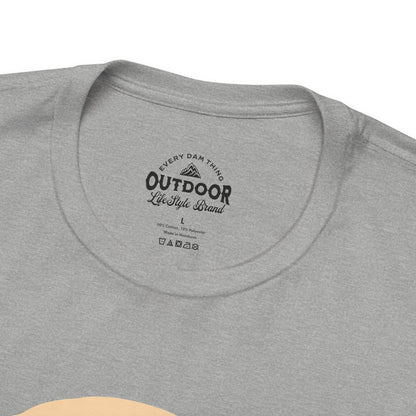 Live Wild Go Hiking Bear Graphic T-Shirt