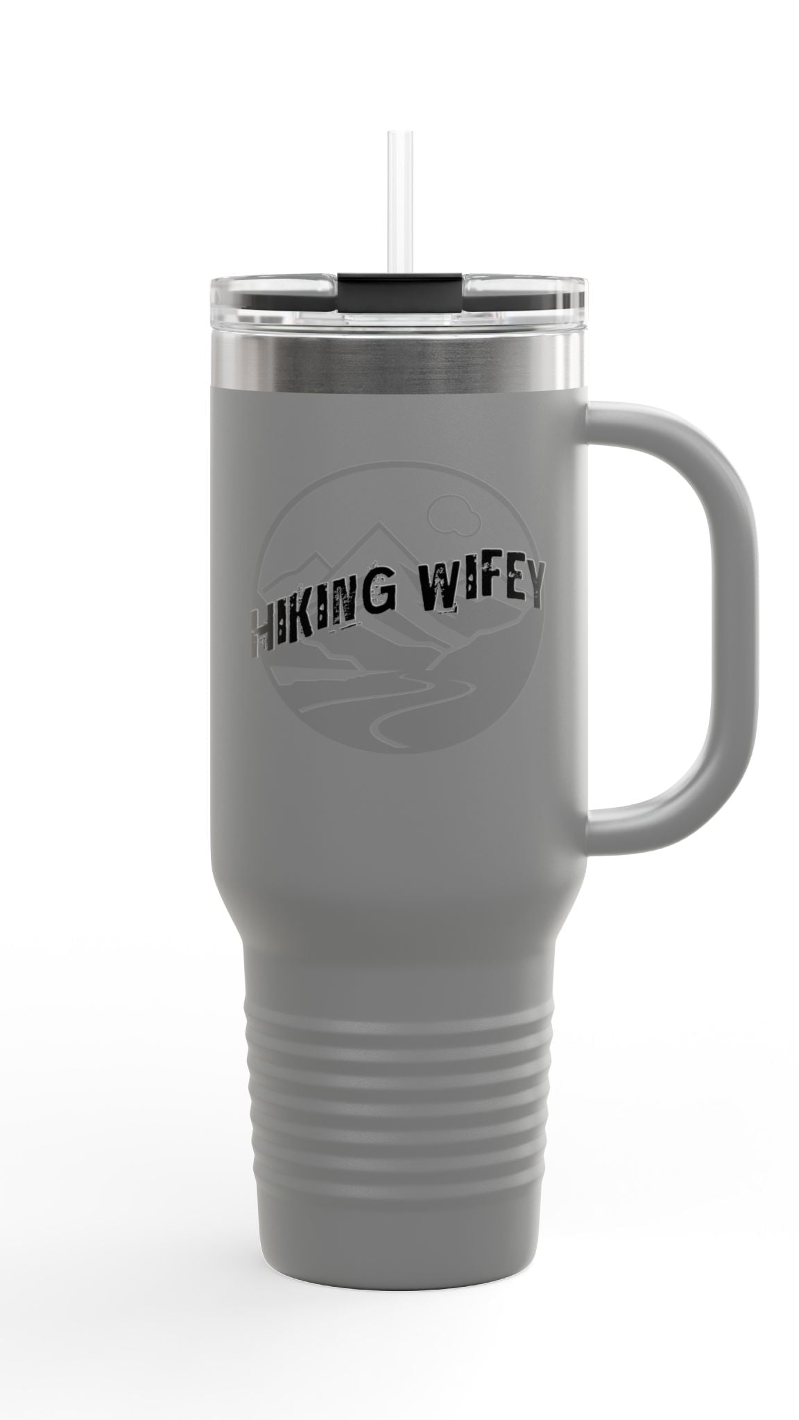 Hiking Wifey Insulated Travel Mug Tumbler 40oz