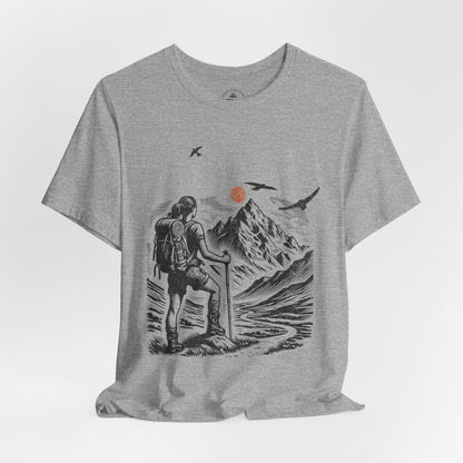 Mountain Scenic Backpacking Adventure T-Shirt