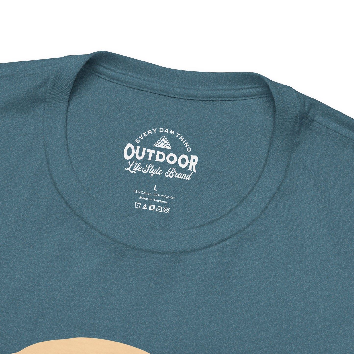 Live Wild Go Hiking Bear Graphic T-Shirt