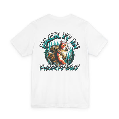 Cat Pack It In' Graphic T-Shirt