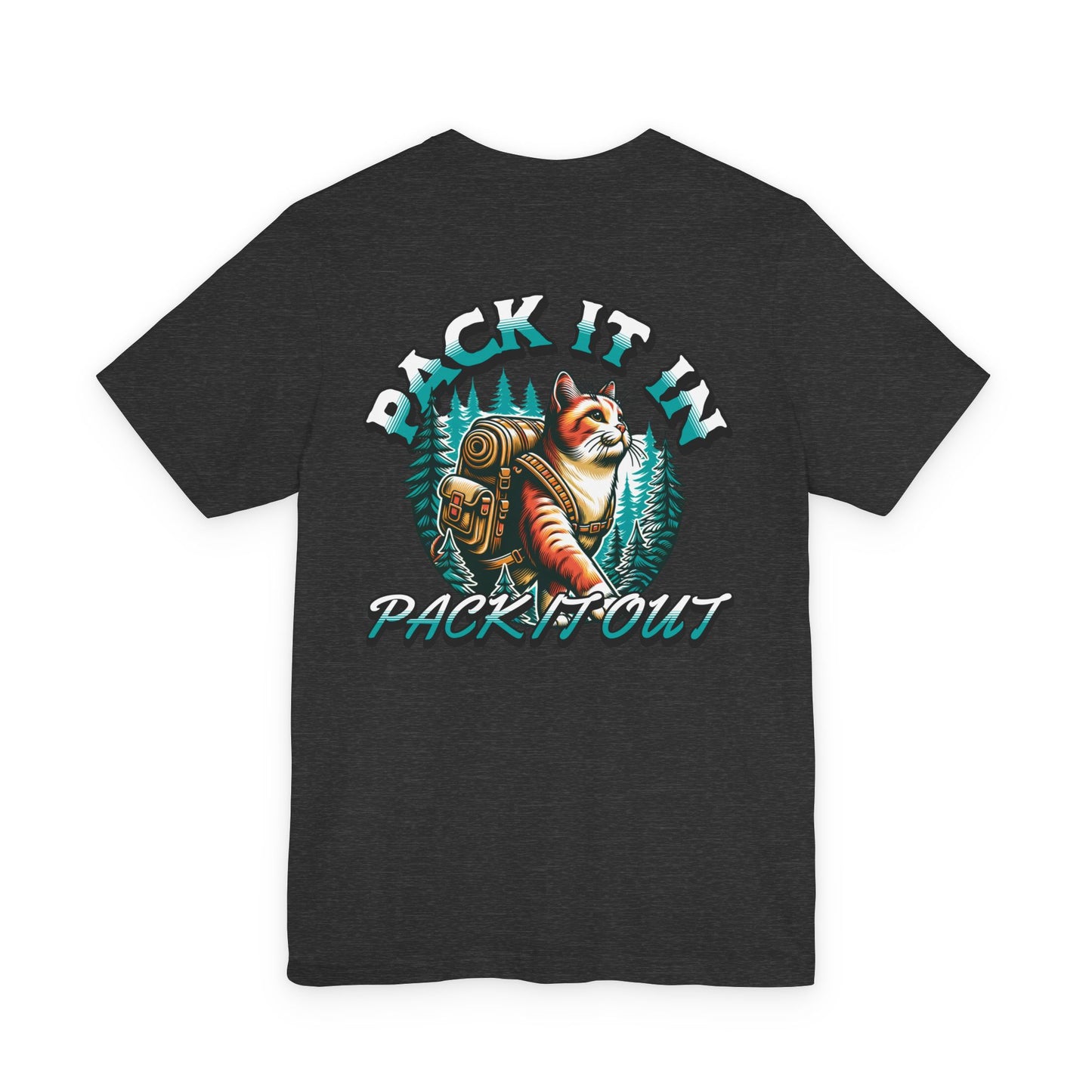 Cat Pack It In' Graphic T-Shirt