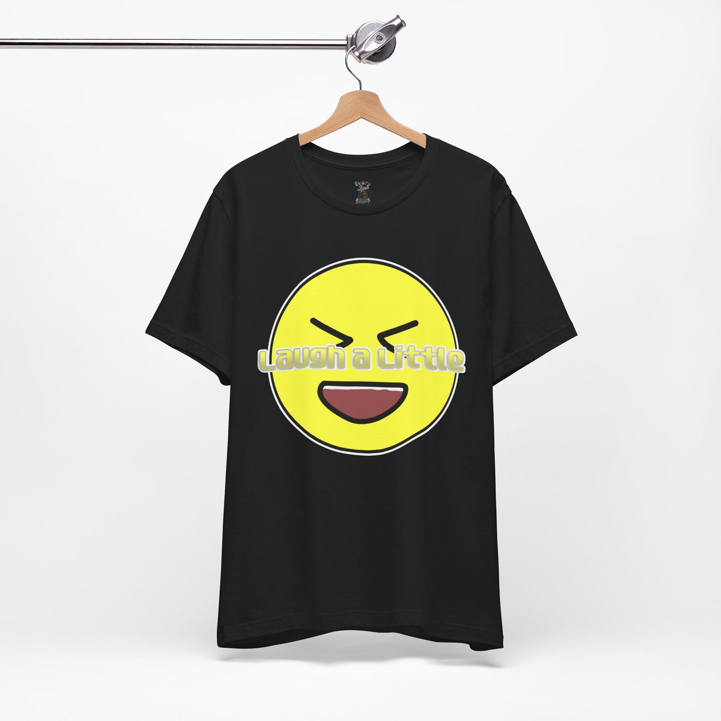 Laugh a Little Emoji Tee By Chace Bella Canvas