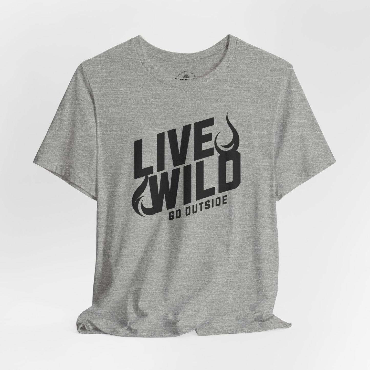 Live Wild Go Outside Graphic T-Shirt