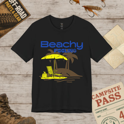 Beachy Feeling Unisex Jersey Tee, Summer T-Shirt Bella+Canvas 3001