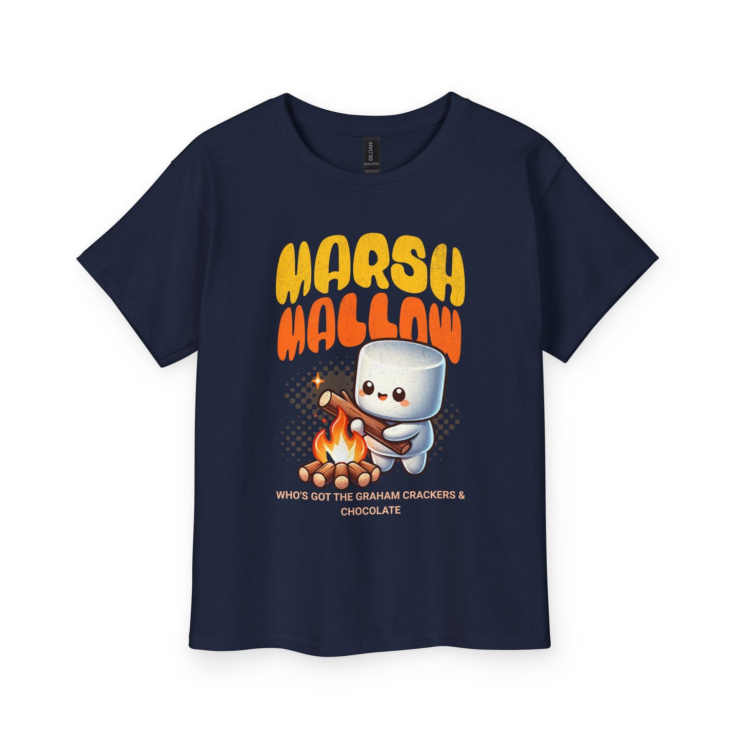 S'Mores Marshmallow Youth T-Shirt