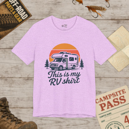 RV T-Shirt This Is My Camping Motorhome Tee