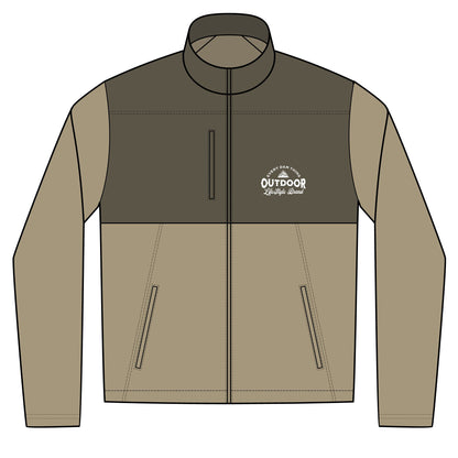 Embroidered Realtree® Colorblock Soft Shell Jacket -Logo-