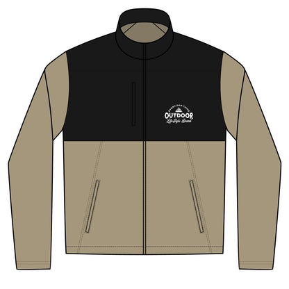 Embroidered Realtree® Colorblock Soft Shell Jacket -Logo-