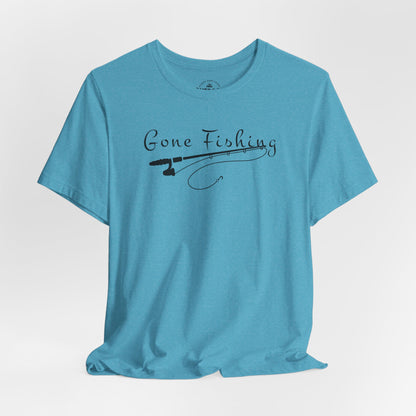 Gone Fishing Graphic T-Shirt