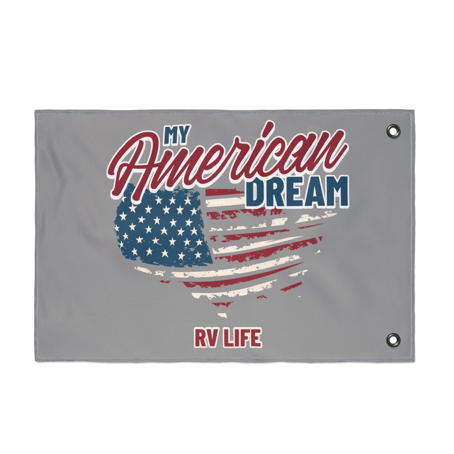 American Dream RV Life Double Sided Flag