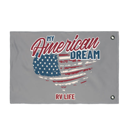American Dream RV Life Double Sided Flag